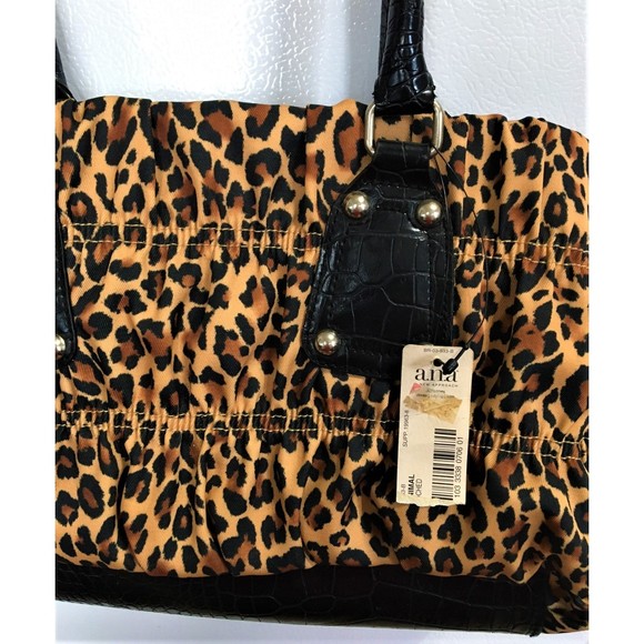 ANA Leopard Print Handbag - Picture 2 of 8